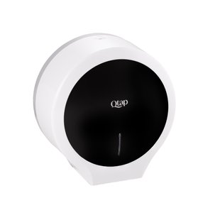 Держатель для туалетной бумаги Qtap Pohodli 270 мм QTDP100BP White/Black (Držák) SD00042877 фото