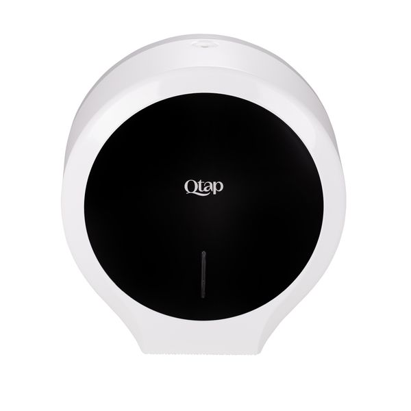 Держатель для туалетной бумаги Qtap Pohodli 270 мм QTDP100BP White/Black (Držák) SD00042877 фото