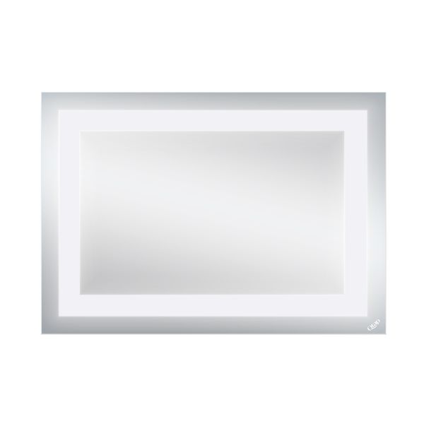 Зеркало Qtap Mideya Quadro 500х700 с LED-подсветкой, Reverse QT20781004W QT20781004W фото