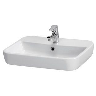 Раковина Cersanit CASPIA 60см на стільницю прямокутна K11-0095 фото