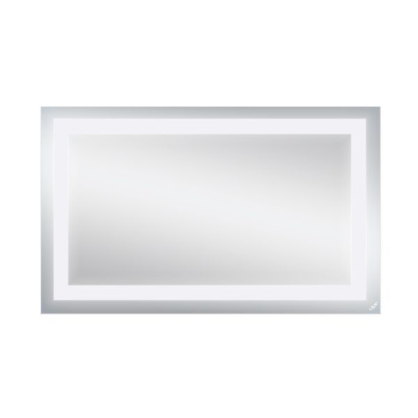 Зеркало Qtap Mideya Quadro 1000х600 с LED-подсветкой, Reverse QT2078141870100W QT2078141870100W фото