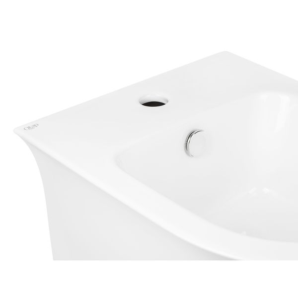 Біде підвісне Qtap Virgo 485х345х365 White QT1855051FW QT1855051FW фото