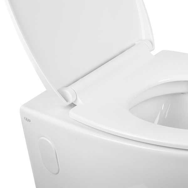 Унитаз подвесной Qtap Leo безободковый с сиденьем Soft-close QT11331002ERW SD00042550 фото