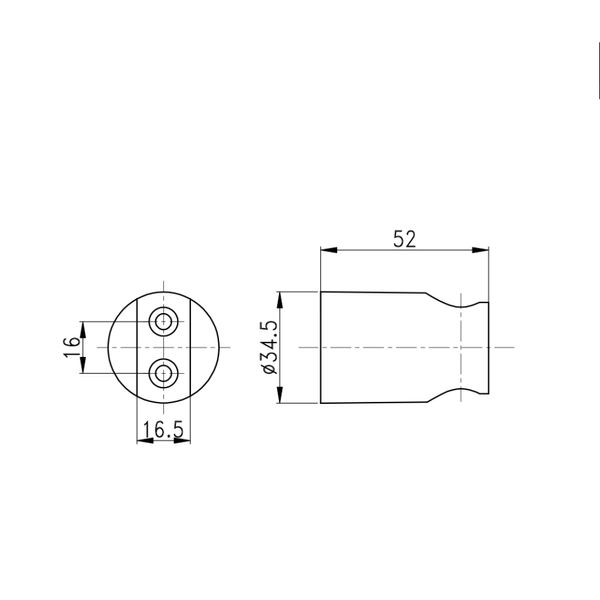 Кронштейн для ручного душу Qtap A030 CRM QTCRMA030 фото