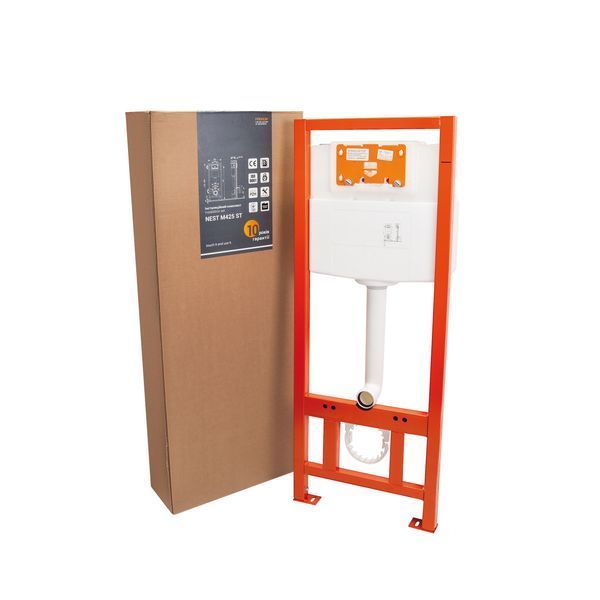 Инсталляция для подвесного унитаза Nest ST 1120/1290х425х155/235 мм, 18/23 cм QT0133M425 Qtap SD00038760 фото