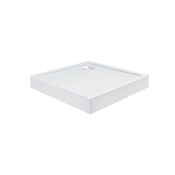 Душевой поддон Qtap Tern 308812C 80x80x12 см + сифон TERN308812C фото