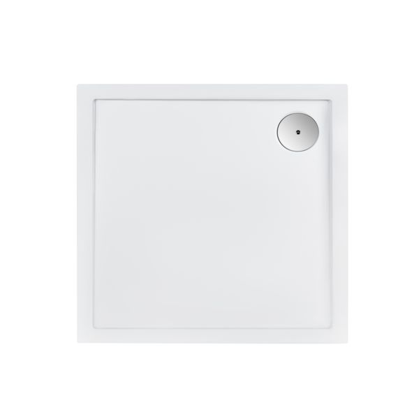 Душевой поддон Qtap Tern 308812C 80x80x12 см + сифон TERN308812C фото