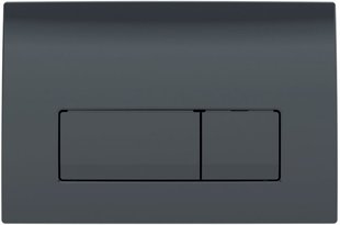 Змивна клавіша GEBERIT DELTA50 пластик, чорний RAL 9005 115.119.DW.1 115.119.DW.1 фото