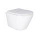 Унитаз подвесной Qtap Swan безободковый Ultra Quiet с сиденьем Soft-close QT16335179W SD00050900 фото 1
