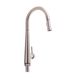 Змішувач для кухні Qtap Evicka з висувним виливом QTEVI91103UN Brushed Nickel PVD SD00042267 фото 1