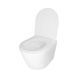 Унитаз подвесной Qtap Swan безободковый Ultra Quiet с сиденьем Soft-close QT16335179W SD00050900 фото 4