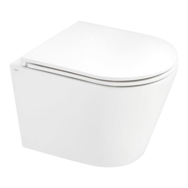 Унитаз подвесной Qtap Scorpio безободковый Ultra Quiet с сиденьем Soft-close QT1433053EUQW SD00050898 фото