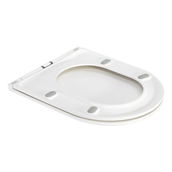 Унитаз подвесной Qtap Scorpio безободковый Ultra Quiet с сиденьем Soft-close QT1433053EUQW SD00050898 фото