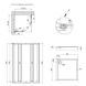 Набір Qtap душова кабіна Presto CRM1088SP5 Pear 1970x800x800 мм + піддон Tern 308812C 80x80x12 см з сифоном SD00048937 фото 2