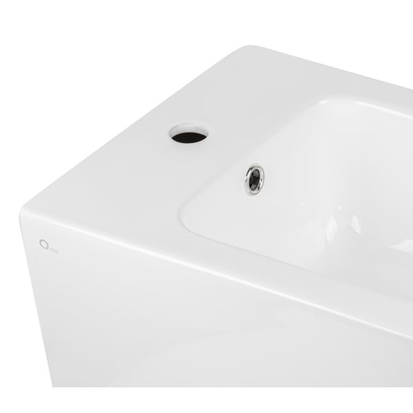 Биде напольное Qtap Crow 545х360х410 White QT05443370W QT05443370W фото