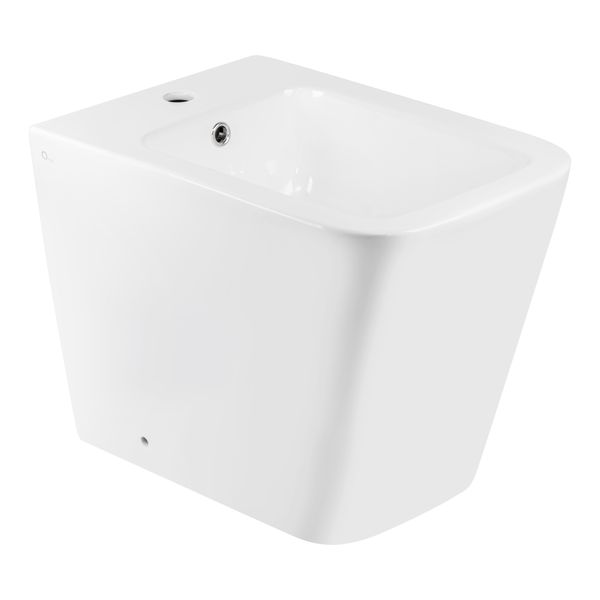 Биде напольное Qtap Crow 545х360х410 White QT05443370W QT05443370W фото