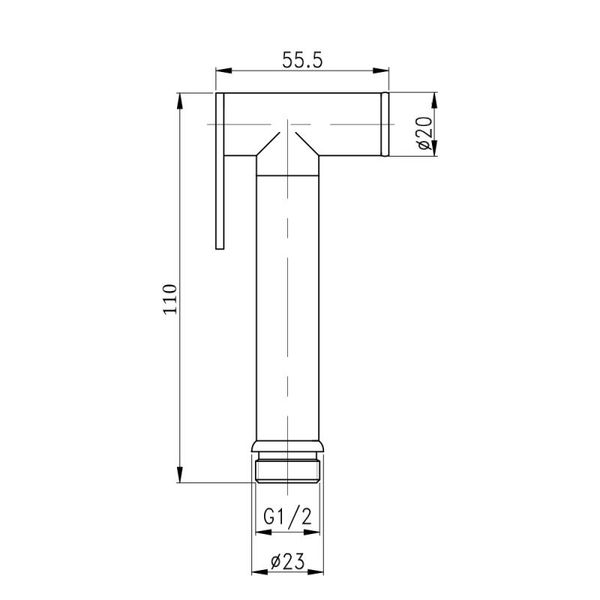 Лейка для ручного душа Qtap QT889910842855OB QT889910842855OB фото