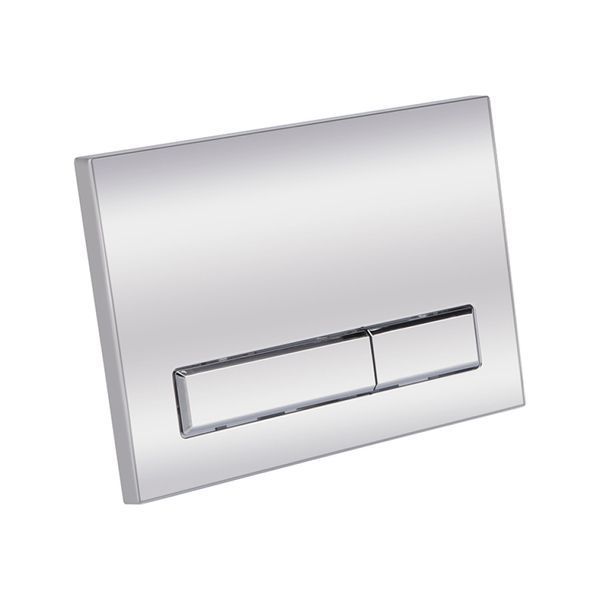 Комплект: Qtap Nest ST Инсталляция для унитаза 4 в 1 (клавиша смыва 150x220x13 мм, Chrome, линейная) SD00040867 фото