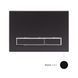 Комплект: Qtap Nest ST Инсталляция для унитаза 4 в 1 (Клавиша смыва 150x220x13 мм, Matt Black, линейная) SD00040869 фото 6