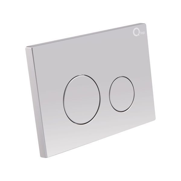 Комплект: Qtap Nest ST Инсталляция для унитаза 4 в 1 (Клавиша смыва 150x220x13 мм, Satin, круглая) SD00040871 фото