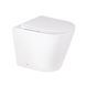 Унитаз напольный Qtap Swan безободковый с сиденьем Soft-close QT16223178W SD00045432 фото 16