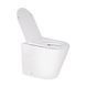 Унитаз напольный Qtap Swan безободковый с сиденьем Soft-close QT16223178W SD00045432 фото 23