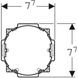 GEBERIT HY Tronic Монтажна труба для блоку 115.861.00.1 115.861.00.1 фото 3
