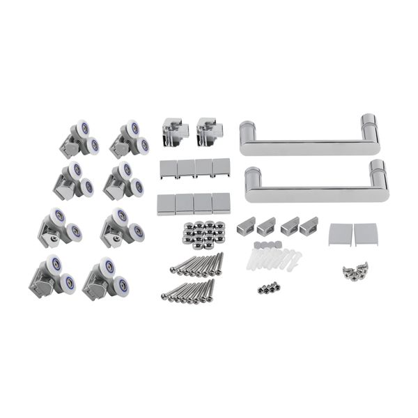 Набор Qtap душевая кабина Taurus CRM1099SC6 Clear 2020x900x900 мм + поддон Tern 309912C 90x90x12 см с сифоном SD00048948 фото