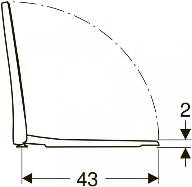 GEBERIT Сидіння для унітаза ICON 574950000 574950000 574950000 фото