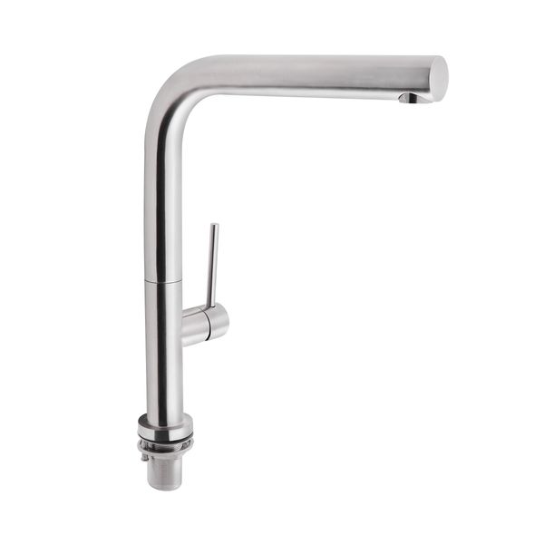 Змішувач для кухні Qtap Zdenek QTZDN9032103FC Brushed Nickel PVD SD00042912 фото