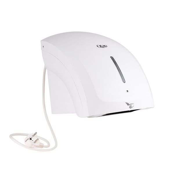 Сушарка для рук Qtap Pohodli настінна QTS2000MP White (Pobut) SD00042868 фото