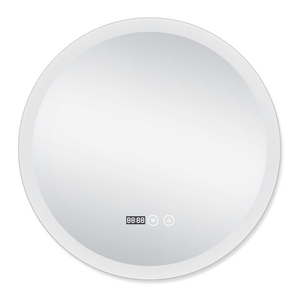 Зеркало Qtap Mideya 600х600 (DC-F807) с LED-подсветкой и антизапотеванием QT2078F807W QT2078F807W фото