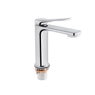 Змішувач для раковини низький Slavonice, Chrome (k35) QTSLV1042103C Qtap SD00042905 фото